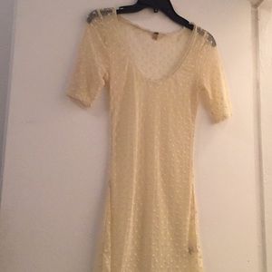 Sheer summer / beach mini dress